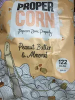 Propercorn peanut butter & almond