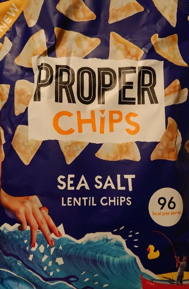 Sea Salt Lentil Chips