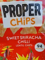 Sweet Sriracha Chilli Lentil Chips