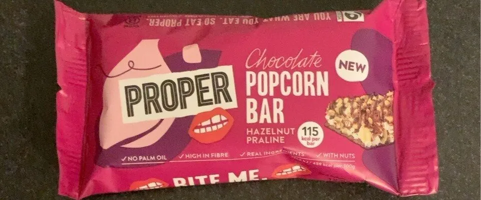Chocolate popcorn bat