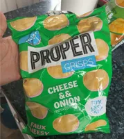 Cheese & Onion Potato Crisps