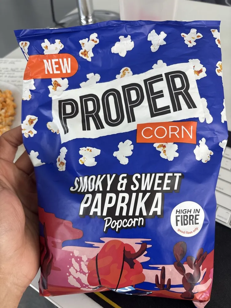 Smoky & Sweet Paprika Popcorn