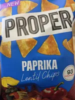 Paprika Lentil Chips