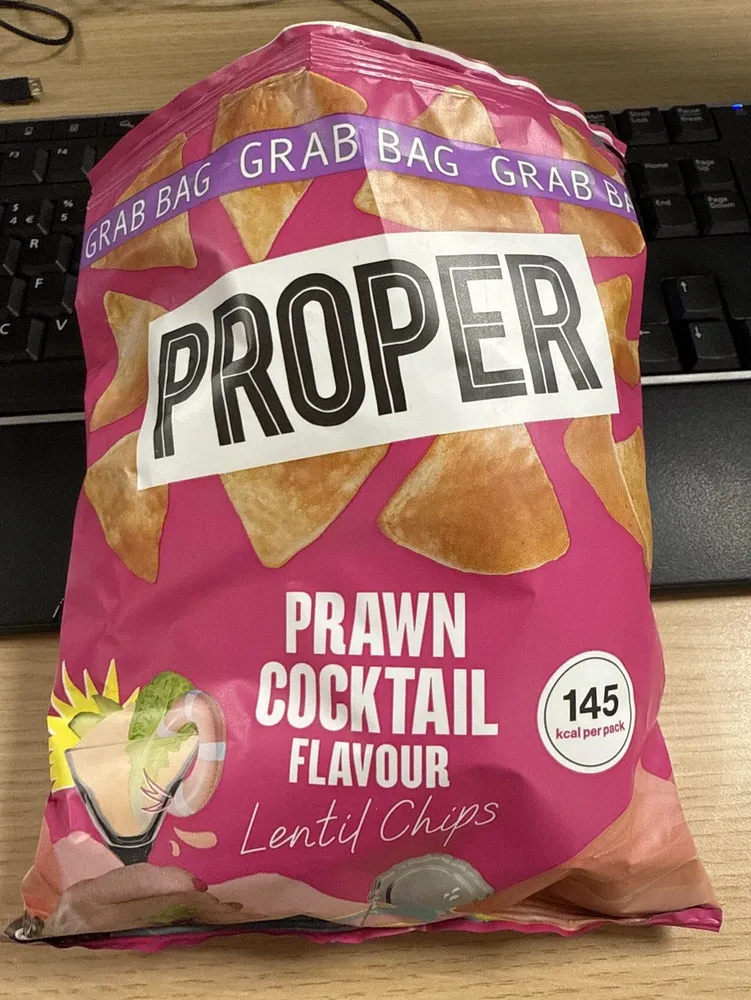 Prawn Cocktail Lentil Chips