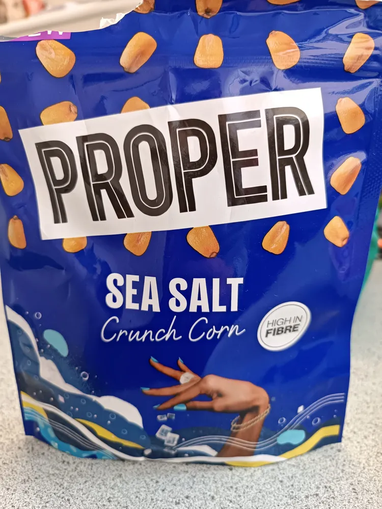 Sea salt crunch corn