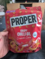NEW PROPER CRISPY CHILLI OIL Crunch Corn HIG FIB T
