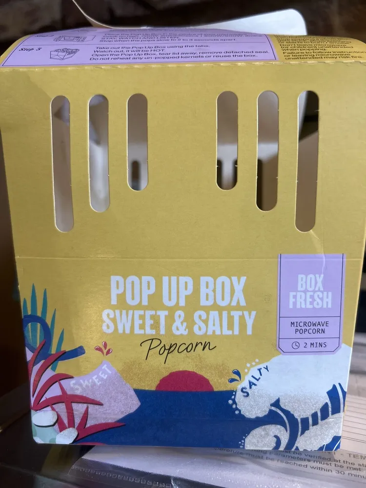 Sweet & Salty Popcorn Box