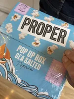 Pop Up Box Sea Salted Popcorn