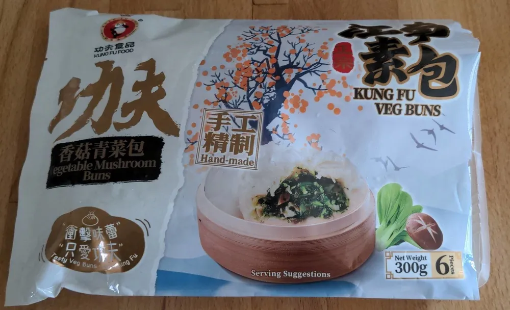 Vegetable mushroom buns
