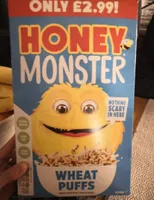 Honey Monster wheat puffs