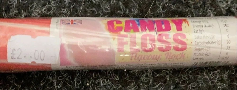 Candy floss rock