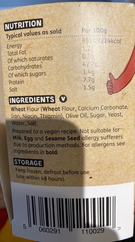 Pizza dough original