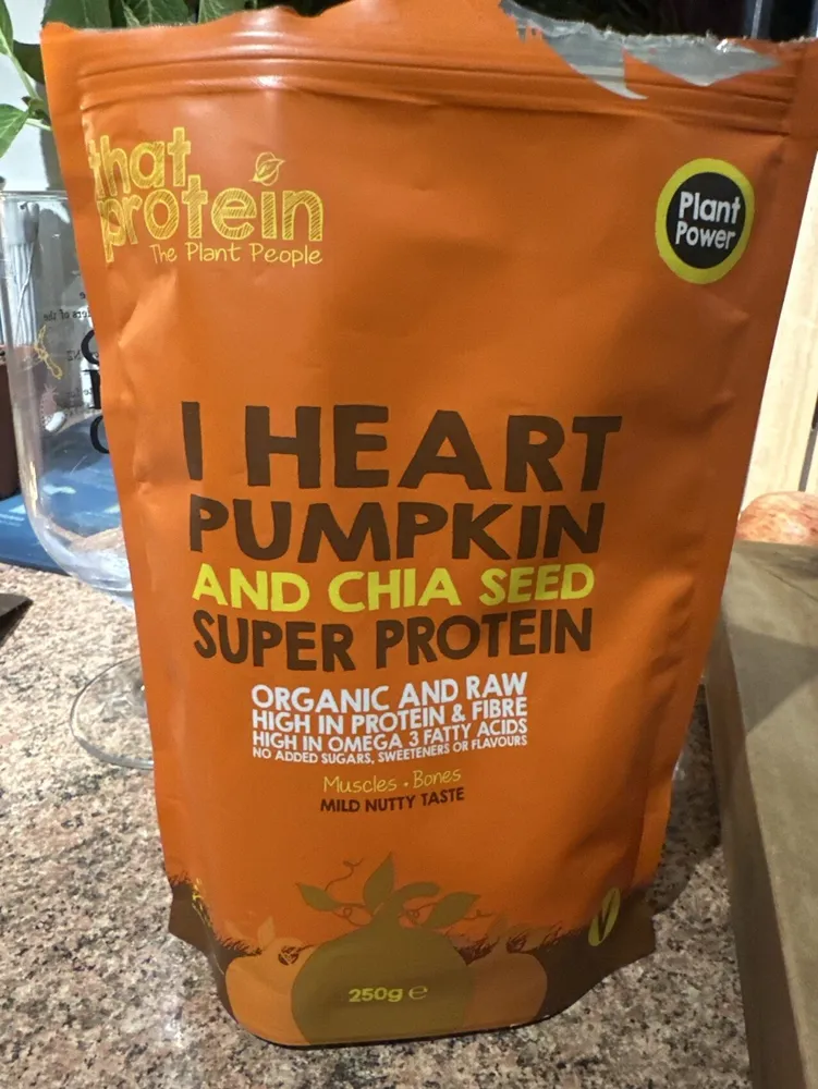 I HEART PUMPKING AND CHIA SUPER PROTEIN