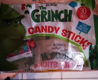 Candy sticks the Grinch