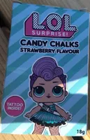 Candy chalk strawberry flavour