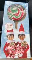 Giant swirl lollipop