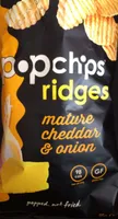 Popchips Ridges Mature Cheddar & Onion