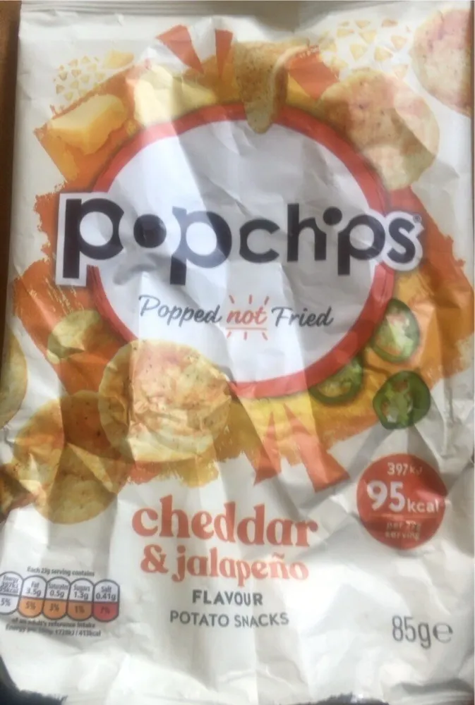 Pop Chips cheddar & Jalapeño