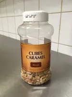Cubes caramel