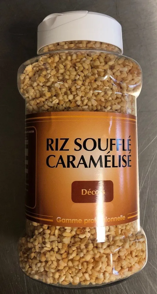 Riz soufflé caramélisé