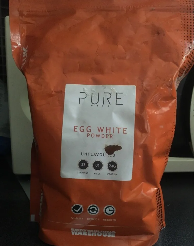 Egg white powder