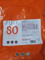 Pure 80 whey protein double chocolate