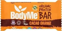 BodyMe Organic Vegan Protein Bar Cacao Orange