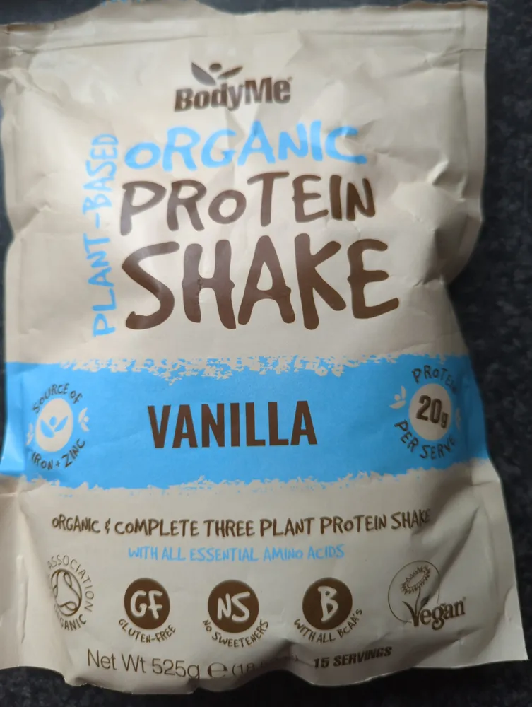 BodyMe Organic Protein Shake (Vanilla)