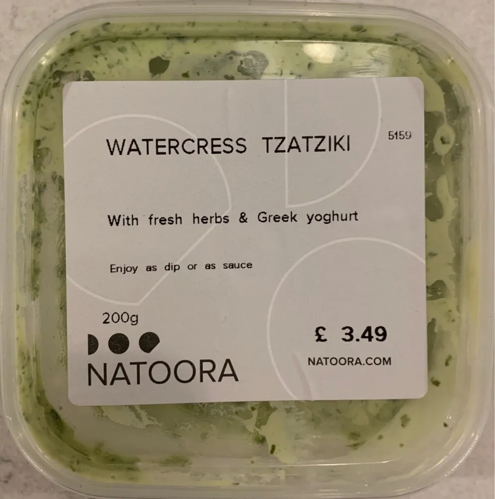 Watercress Tzatziki
