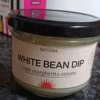White bean dip with Margherita onions