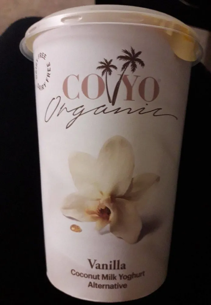 Vanilla coconut milk yoghurt