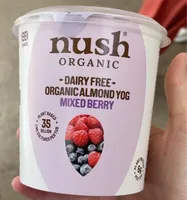 organic almond yog