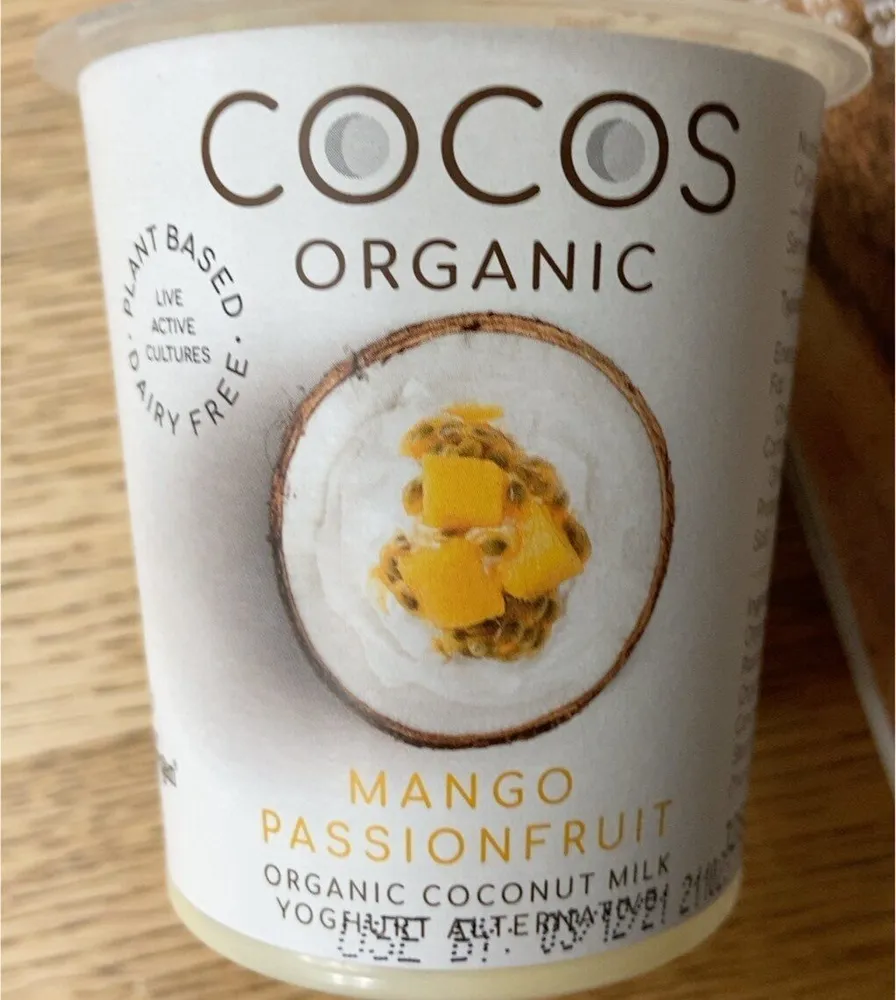 Mango passiofruit coconut yoghurt