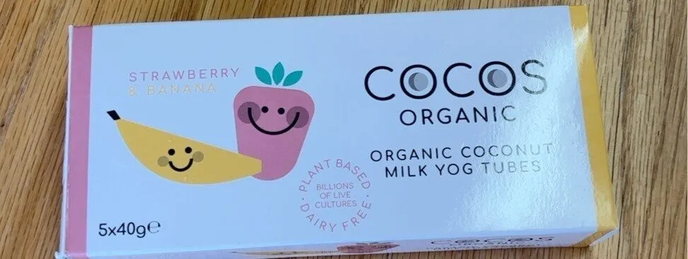 Organic Coconut Milk Yog Tubes