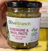 Aubergine & Basil Paste wity Extra Virgin Olive Oil
