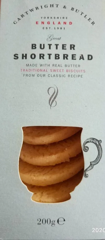 Cartwright & Butler Great Butter Shortbread