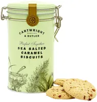 Salted caramel biscuits