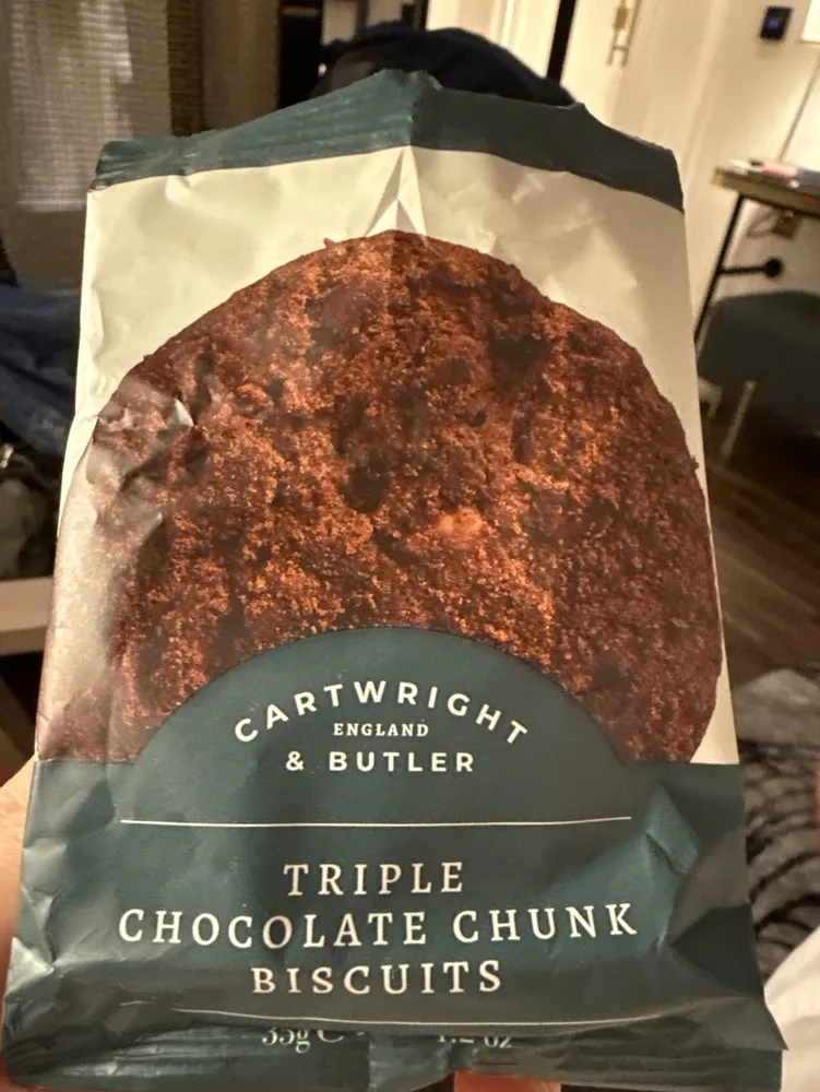 Triple Chocolate Chunk Biscuits