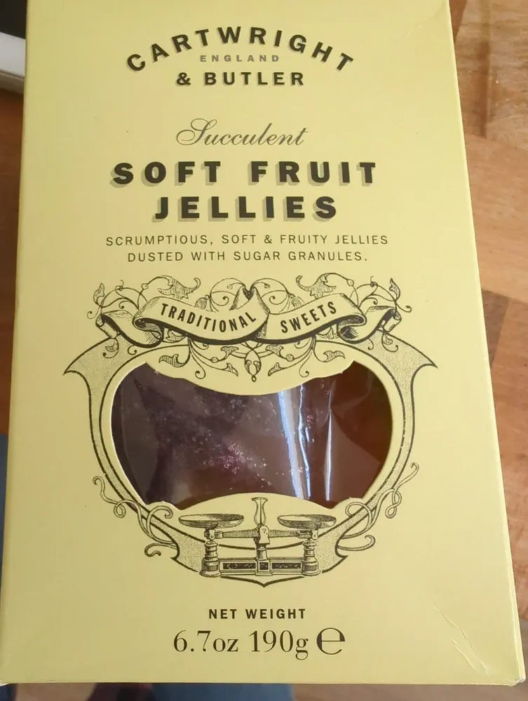 Fruit Jellies in carton 190gr