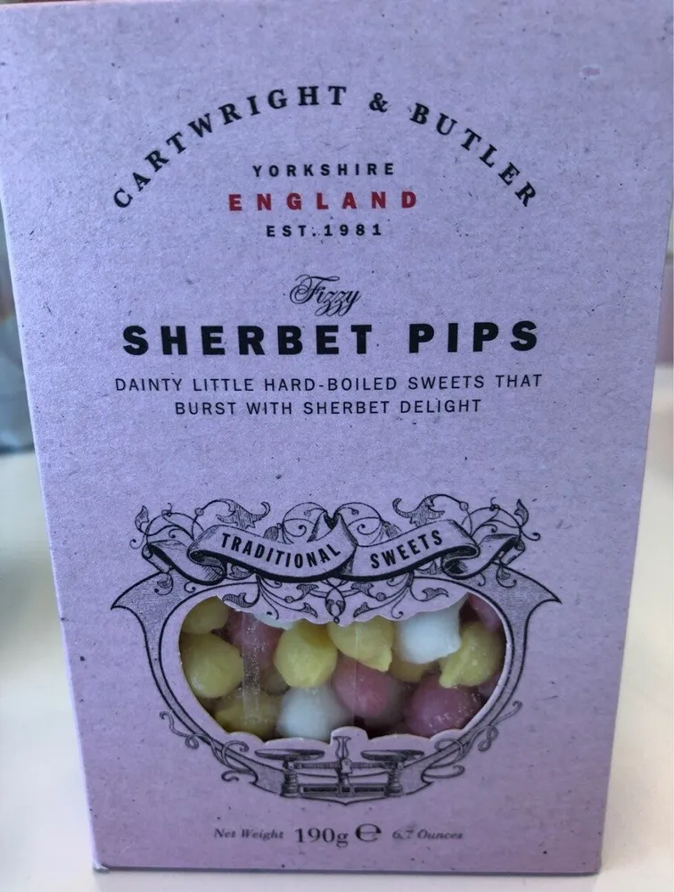 Fizzy sherbet pips