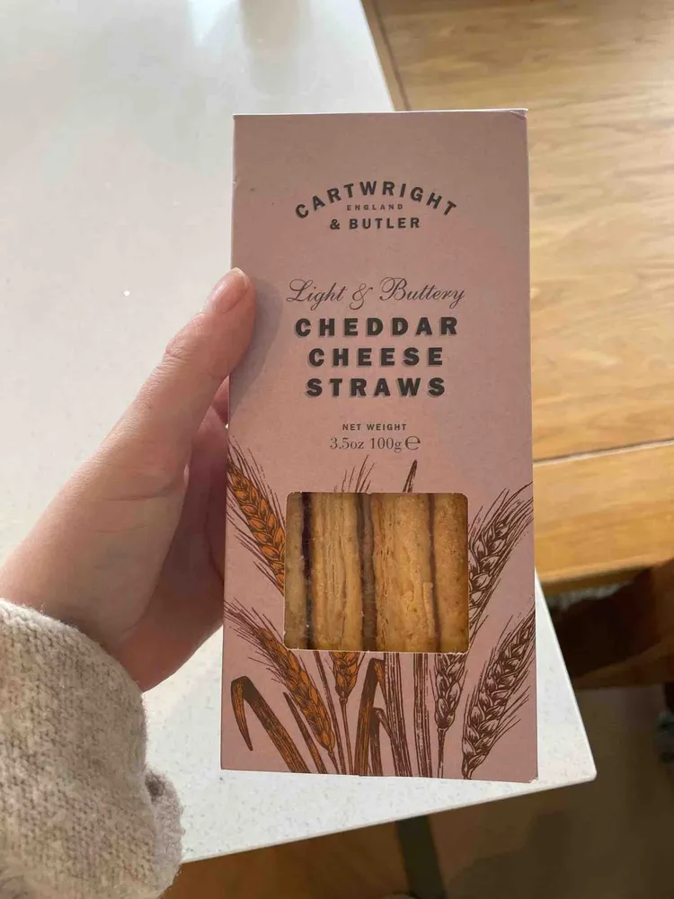 Light & Buttery Cheddar Cheese Straws