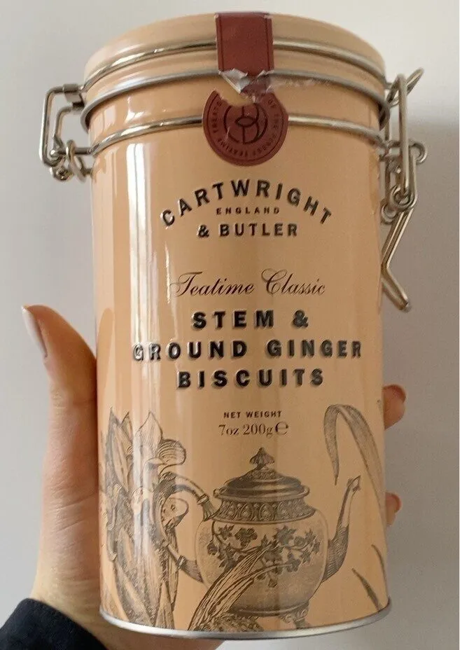 Stem & ground ginger biscuits