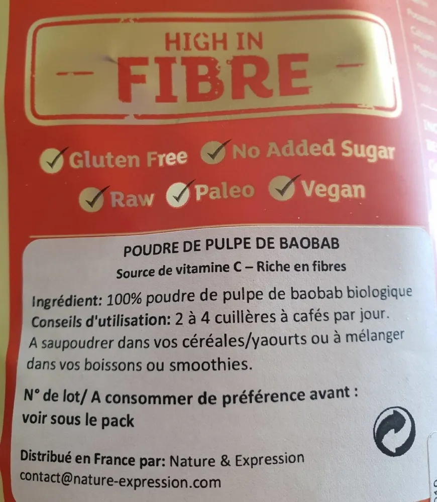 Baobab Superfeuit Powder