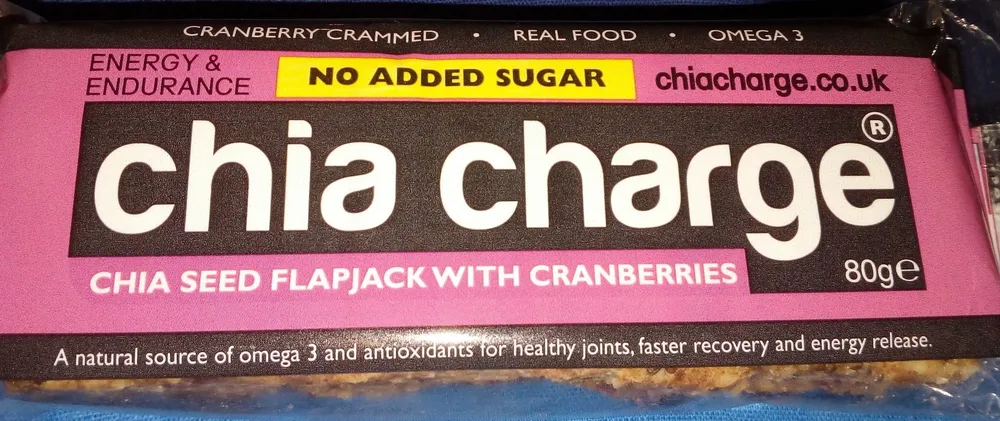 Barre de cranberrys et chia
