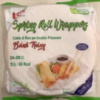 Spring roll wrappers