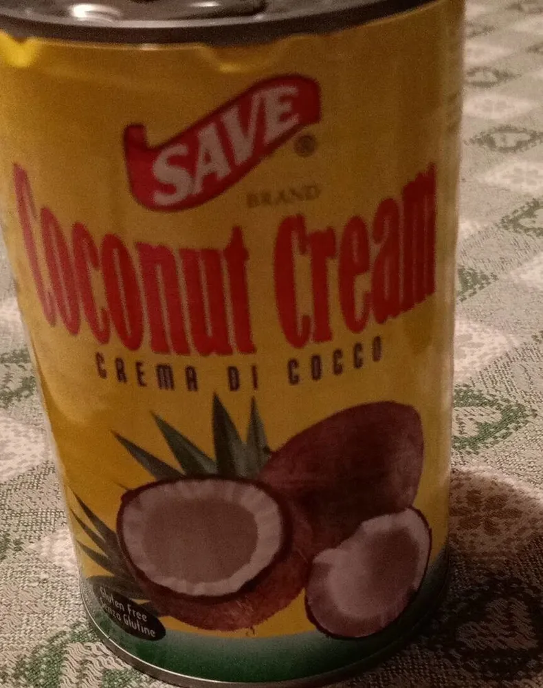 Coconut cream crema di cocco