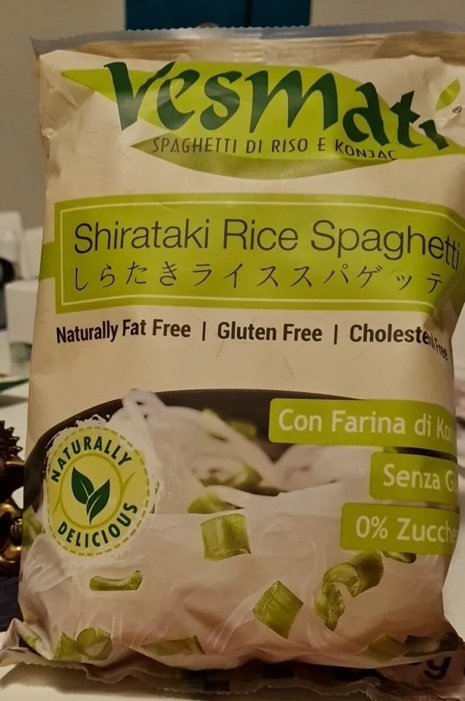 Shirataki rice spaghetti