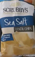 Sea salt lentil chips
