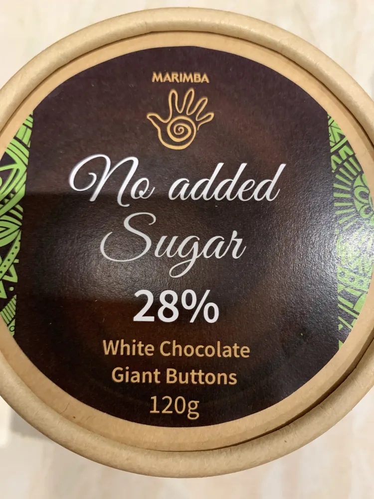 White Chocolate Giant Buttons