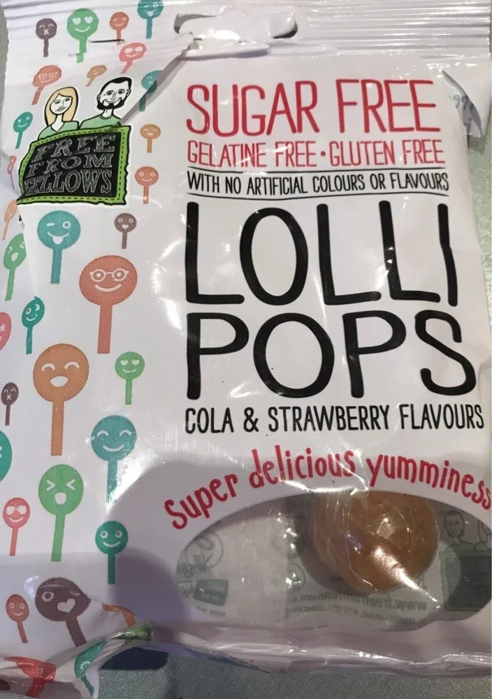 Sugar free lollipops